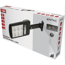  Entac Napelemes Műanyag Fali lámpa 5W SMD mozgásérzékelővel kültéri világítás