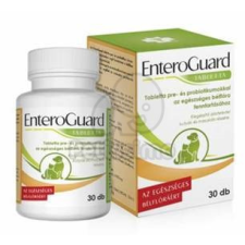 EnteroGuard tabletta kutyák és macskák számára bélflóra támogatására 30 db tabletta vitamin, táplálékkiegészítő kutyáknak