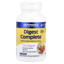 Enzymedica Digest Complete, emésztőenzimek, 90 kapszula  Étrend-kiegészítő gyógyhatású készítmény