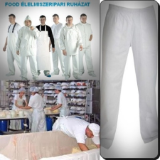 EP Workwear Megnevezés: Fehér deréknadrág, 100% pamut 45820-as, munkanadrág munkaruha