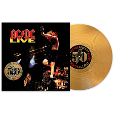 Epic AC/DC - Live (Limited Gold Metallic Vinyl) (High Quality) (Vinyl LP (nagylemez)) heavy metal