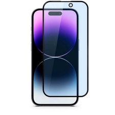 Epico 3D+ iPhone 15 kékfény szűrős üvegfólia + applikátor mobiltelefon kellék