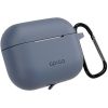 Epico AirPods Pro 3 kékesszürke szilikon tok + karabiner