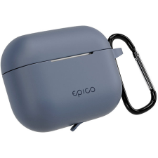 Epico AirPods Pro 3 kékesszürke szilikon tok + karabiner fülhallgató, fejhallgató tok