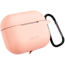Epico AirPods Pro 3 rózsaszín szilikon tok + karabiner fülhallgató, fejhallgató tok