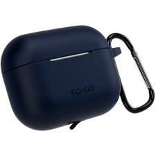 Epico AirPods Pro 3 sötétkék szilikon tok + karabiner fülhallgató, fejhallgató tok