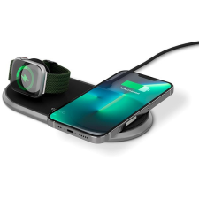 Epico Apple Watch, iPhone töltőpad + adapter - fekete okosóra kellék