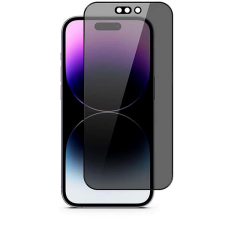 Epico Edge to Edge iPhone 15 Pro sötétítő szűrős üvegfólia + applikátor mobiltelefon kellék