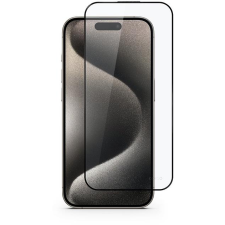 Epico Edge to Edge iPhone 15 Pro üvegfólia - zafír (81312191300001) mobiltelefon kellék