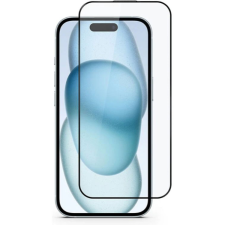 Epico Edge to Edge iPhone 15 üvegfólia - zafír (81112191300001) mobiltelefon kellék