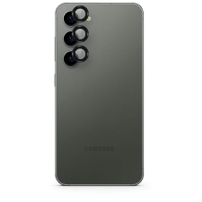 Epico hliníkové ochranné sklo na čočky fotoaparátu pro Samsung Galaxy S25 5G - černé mobiltelefon kellék