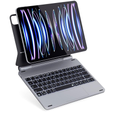 Epico iPad Pro 12,9"/iPad Air 13" alumínium billentyűzetes tok - US tablet kellék