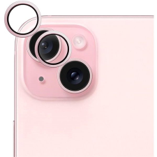 Epico iPhone 15/15 Plus kamera védő fólia - alumínium, rózsaszín mobiltelefon kellék