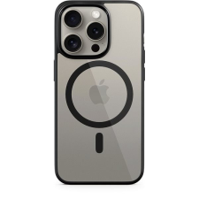 Epico Mag+ Hero iPhone 15 Pro Max MagSafe átlátszó fekete tok tok és táska