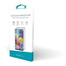 Epico POCO M4 5G 2.5D üvegfólia - fekete mobiltelefon kellék