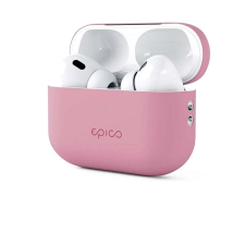 Epico Silicone Cover Airpods 4 - rózsaszín fülhallgató, fejhallgató tok