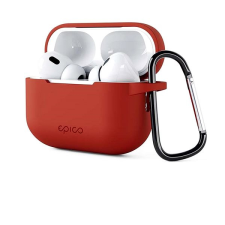 Epico Silicone Outdoor Cover Airpods 4 - piros fülhallgató, fejhallgató tok