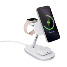 Epico UltraBase EX60 Qi2 3in1 Mag+ fehér (9915111300058) mobiltelefon kellék