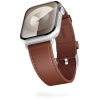 Epico Watch Strap Leather for Apple Watch SE/Series 1-9 (42/44/45mm)/10 (46mm)/Ultra (49mm) - barna