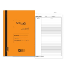 Építési napló 25x3 lapos tömb + 9 db 3 lapos garnitúra nyomtatvány
