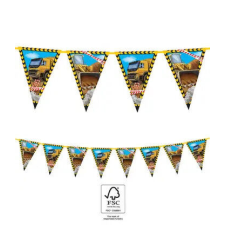 Építkezés Grabber zászlófüzér FSC 2,3 m party kellék