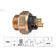 EPS hőkapcsoló, hűtőventilátor EPS 1.850.000 autóalkatrész