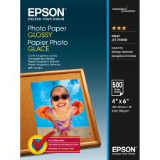 Epson 10x15 fényes fotópapír 200g 500db (C13S042549) fotópapír