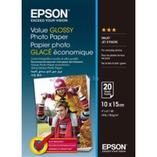 Epson 10x15 Gazdaságos Fényes Fotópapír 20 Lap 183g (C13S400037) fotópapír