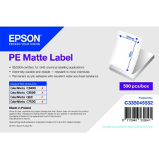 Epson 203x305mm PE Matt Címke leporello nyomtatókhoz (500 db/csomag) etikett