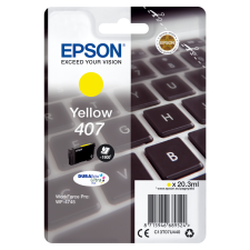 Epson 407 T07U4 sárga eredeti tintapatron nyomtatópatron & toner
