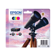 Epson 502 Multipack Eredeti Tintapatron 1x4,6 ml+3x3,3 ml (C13T02W64010) nyomtatópatron & toner