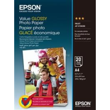 Epson A4 Gazdaságos Fényes Fotópapír 20 Lap 183g (C13S400035) fotópapír
