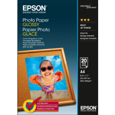 Epson C13S042538 A4 fényes fotópapír (20 db / csomag) fotópapír