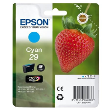 Epson C13T29824010 Tintapatron XP235/332 nyomtatókhoz, EPSON kék, 3,2ml nyomtatópatron & toner