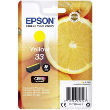 Epson C13T33444012 33 Eredeti Prémium Tintapatron Sárga (C13T33444012) nyomtatópatron & toner