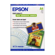 Epson Fotópapír A4 167g 10lap öntapadó (C13S041106) (C13S041106) fotópapír