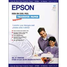 Epson Iron-on-transfer A4 inkjet fólia 124gr. 10 ív C13S041154 fotópapír