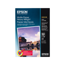 Epson matt nehéz súlyú eredeti fotópapír (A3, 50 lap, 167g) fotópapír