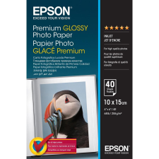 Epson prémium fényes fotópapír (10x15, 40 lap, 255g) fotópapír