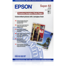Epson prémium selyemfényű fotópapír (A3+, 20 lap, 250g) fotópapír