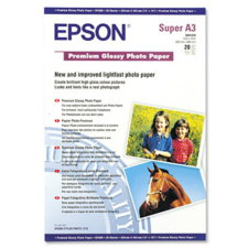 Epson S041316 Fotópapír, tintasugaras, A3+, 255g, fényes, 20lap/cs fotópapír