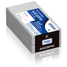 Epson SJIC22P(K) C3500 Tintapatron Black 32,6ml , C33S020601 nyomtatópatron & toner
