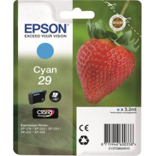 Epson Strawberry C13T29824022 tintapatron 1 db Eredeti Cián (C13T29824010) nyomtatópatron & toner