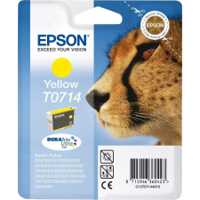Epson T0714 sárga patron (C13T07144012) nyomtatópatron & toner