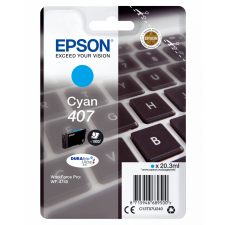 Epson T07U2 Tintapatron Cyan 20,3ml No.407 nyomtatópatron & toner