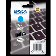 Epson T07U2 Tintapatron Cyan 20,3ml No.407 nyomtatópatron & toner