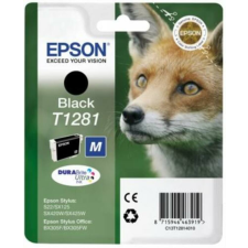 Epson T12814011 Tintapatron Stylus S22, SX125, SX420W nyomtatókhoz, EPSON, fekete, 5,9ml (TJE12814) nyomtatópatron & toner