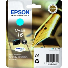 Epson T16 T1622 Cyan tintapatron eredeti C13T16224010 Töltőtollhegy nyomtatópatron & toner