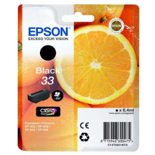 Epson T3331 Tintapatron Black 6,4ml No.33, C13T33314012 nyomtatópatron & toner