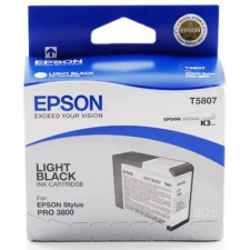  Epson T5807 világos fekete eredeti tintapatron nyomtatópatron & toner